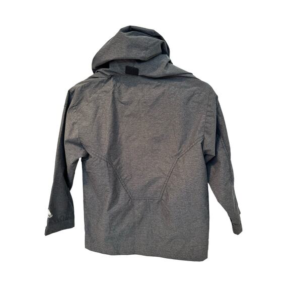 NewYork Yankees MLB Adidas grey navy full zip jacket hood MLB Small Youth 8 EUC - Picture 2 of 7